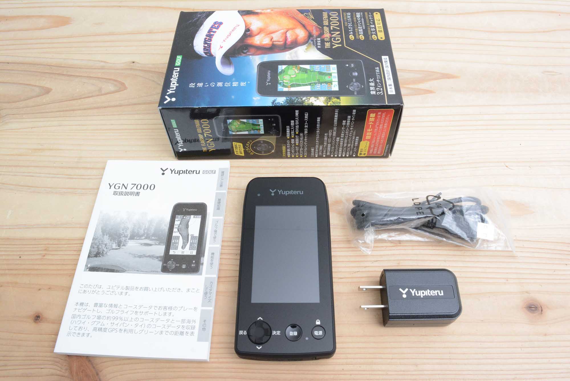 ユピテル YGN7000 ブラック ゴルフナビ GPSゴルフナビ 正規品 YGN-7000 高低差